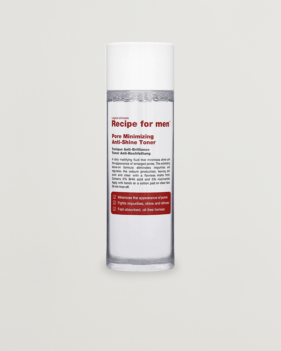 Homme | Soins De La Peau | Recipe for men | Pore Minimizing Anti-Shine Toner 100ml