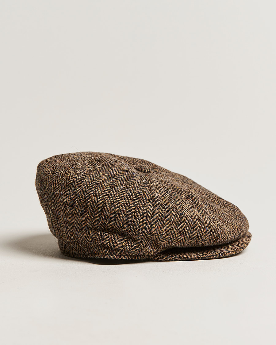 Homme | Lock & Co Hatters Tremelo Wool Cap Black Beige | Lock & Co Hatters | Tremelo Wool Cap Black Beige