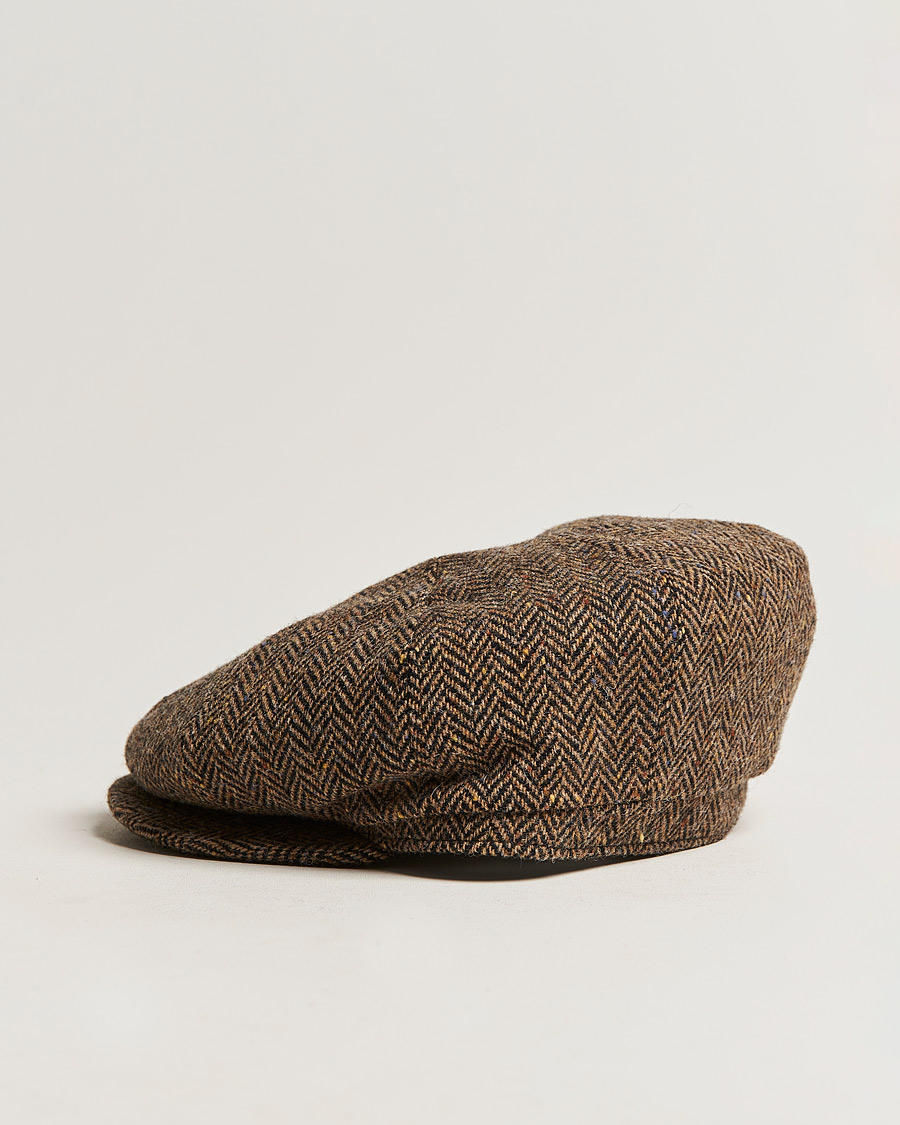 Homme | Lock & Co Hatters Tremelo Wool Cap Black Beige | Lock & Co Hatters | Tremelo Wool Cap Black Beige