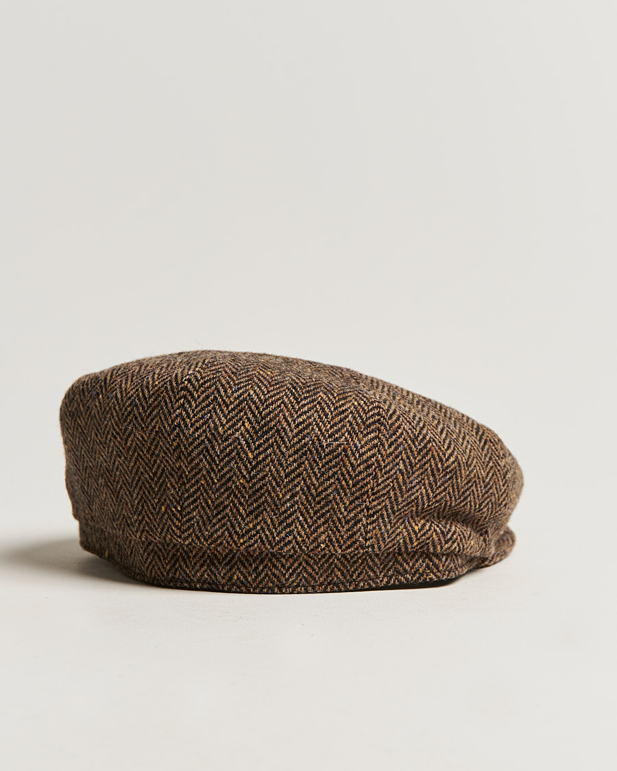 Homme | Lock & Co Hatters Tremelo Wool Cap Black Beige | Lock & Co Hatters | Tremelo Wool Cap Black Beige