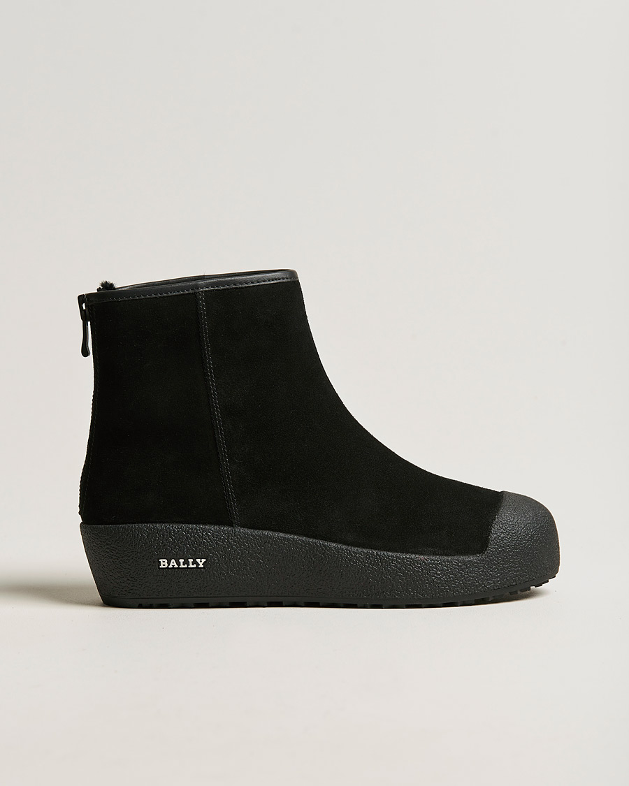 Homme | Bally Guard II M Curling Boot Black | Bally | Guard II M Curling Boot Black