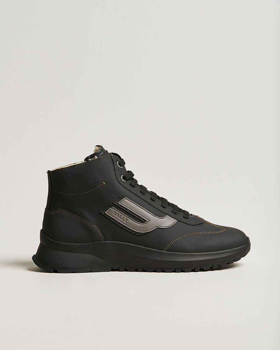 Homme | Bally Darrel Fur Sneaker Black | Bally | Darrel Fur Sneaker Black