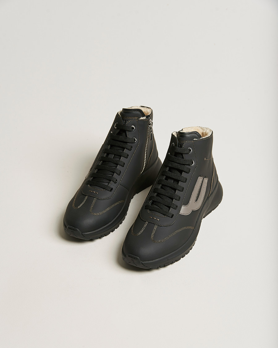 Homme | Bally Darrel Fur Sneaker Black | Bally | Darrel Fur Sneaker Black