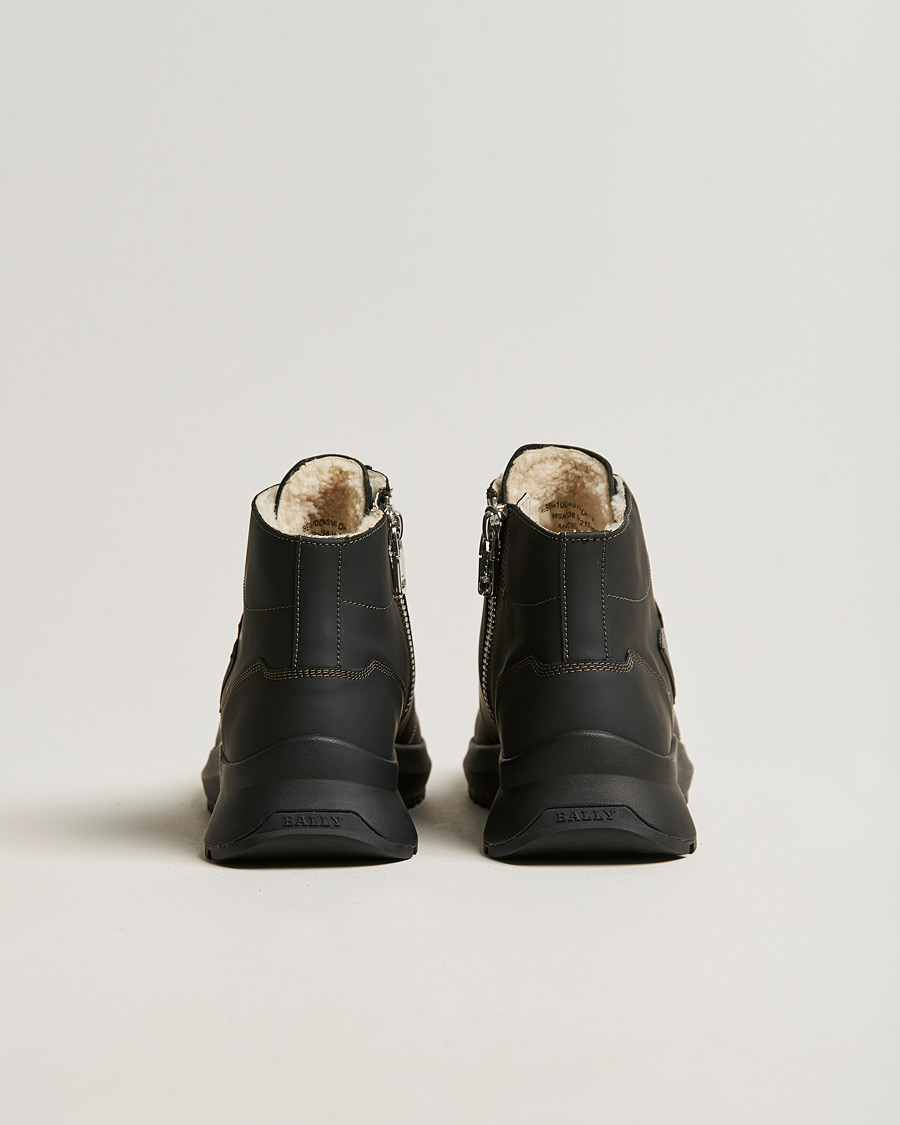 Homme | Bally Darrel Fur Sneaker Black | Bally | Darrel Fur Sneaker Black