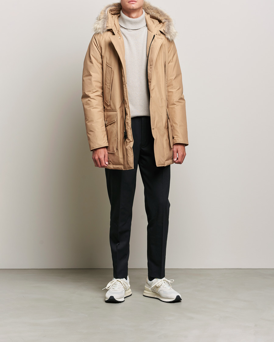 Homme | Manteaux Et Vestes | Woolrich | Arctic Parka DF Gold Khaki