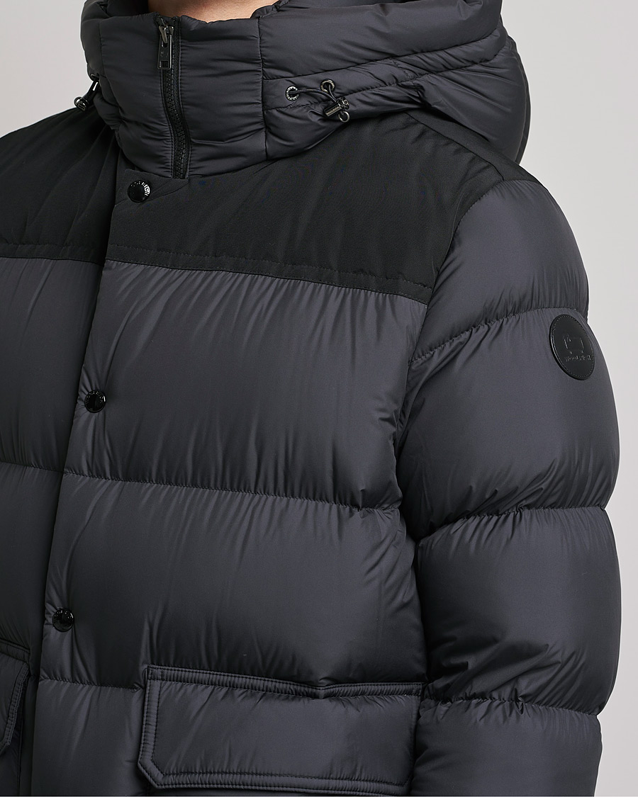 Homme | Manteaux Et Vestes | Woolrich | Microfiber Sierra Padded Jacket Black
