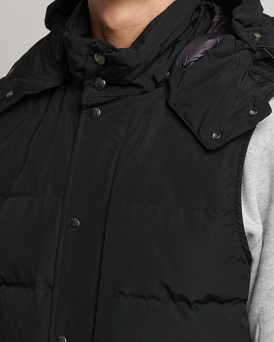 Homme | Manteaux Et Vestes | Woolrich | Aleutian Detachable Hooded Vest Black