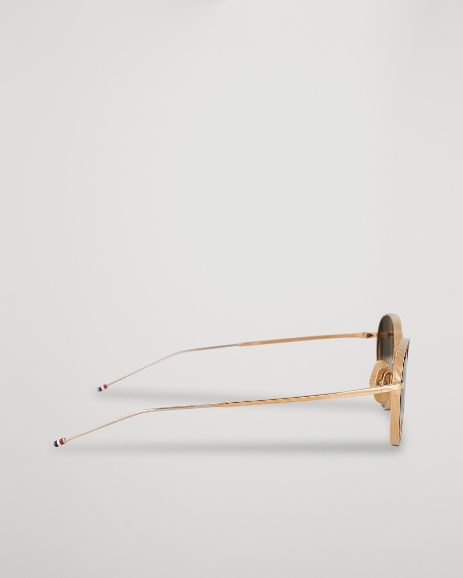 Homme | Thom Browne TB-S119 Sunglasses Navy/White Gold | Thom Browne | TB-S119 Sunglasses Navy/White Gold