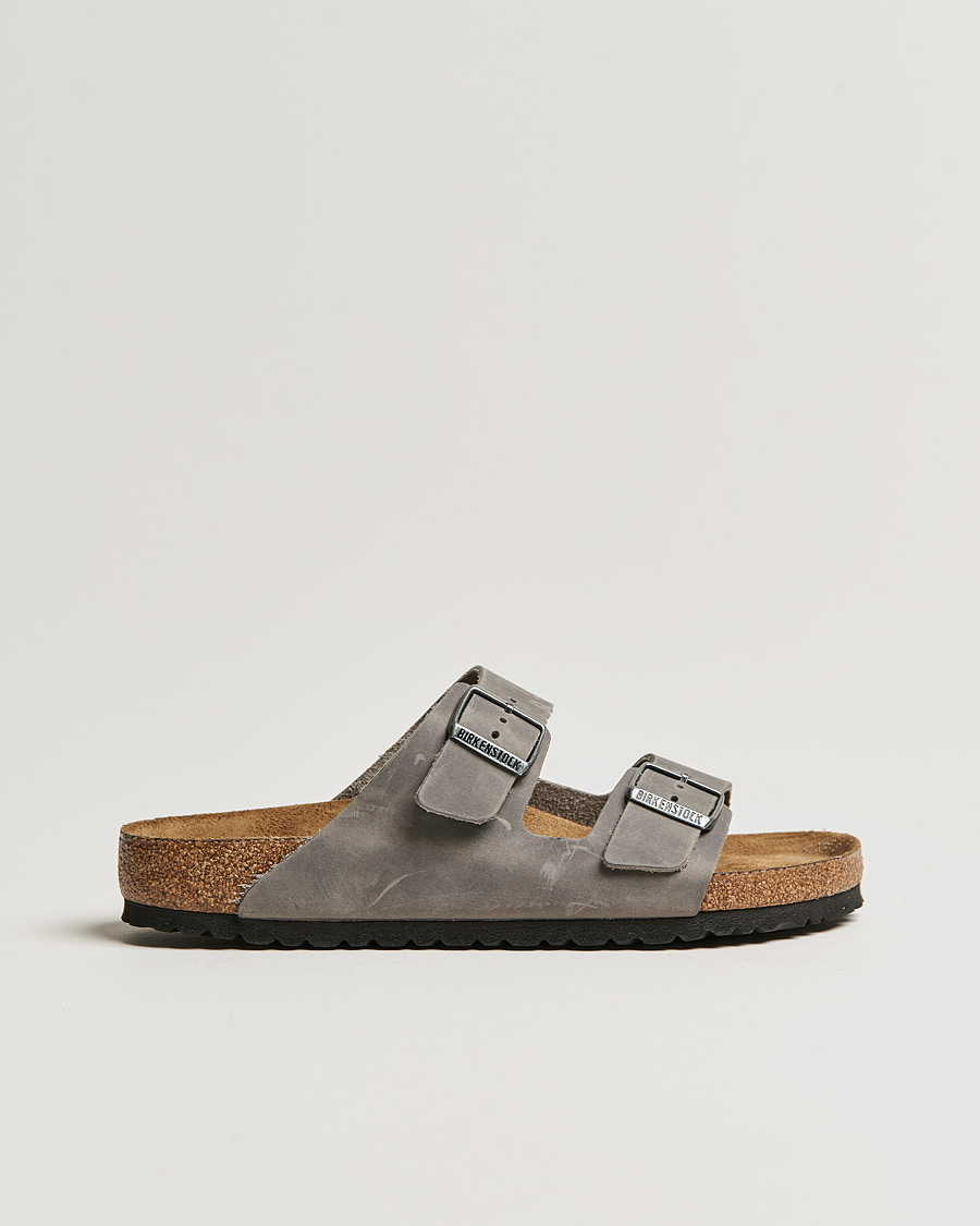 Homme | BIRKENSTOCK Arizona Soft Footbed Iron Oiled Leather | BIRKENSTOCK | Arizona Soft Footbed Iron Oiled Leather