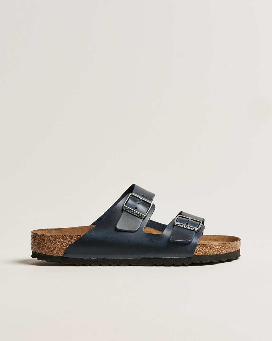 Homme | BIRKENSTOCK Arizona Soft Footbed Blue Oiled Leather | BIRKENSTOCK | Arizona Soft Footbed Blue Oiled Leather