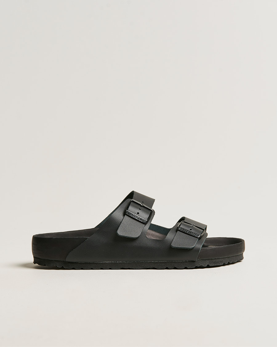 Homme | BIRKENSTOCK Arizona Exquisite Classic Footbed Black Natural Leather | BIRKENSTOCK | Arizona Exquisite Classic Footbed Black Natural Leather