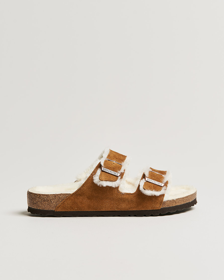 Homme | BIRKENSTOCK Arizona Classic Footbed Shearling Mink Suede | BIRKENSTOCK | Arizona Classic Footbed Shearling Mink Suede