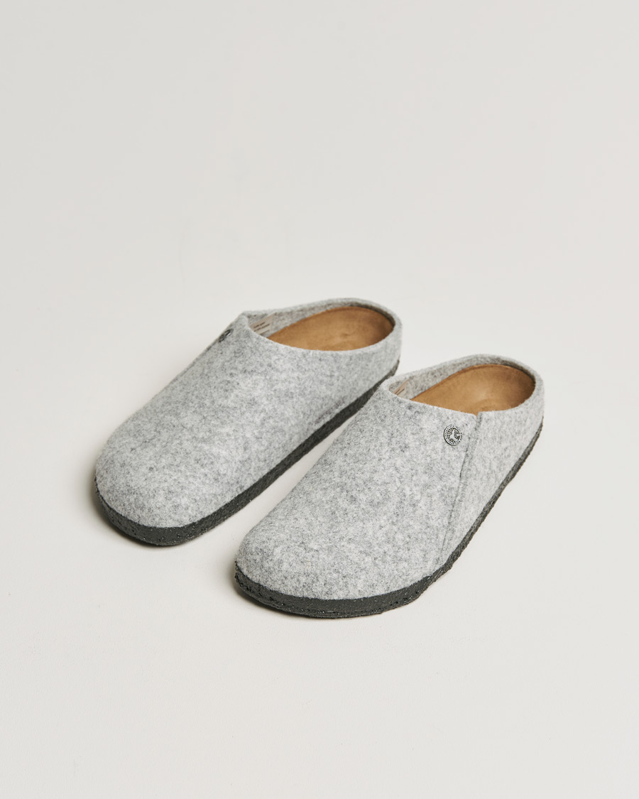Homme | Sandales Et Mules | BIRKENSTOCK | Zermatt Wool Felt Light Grey