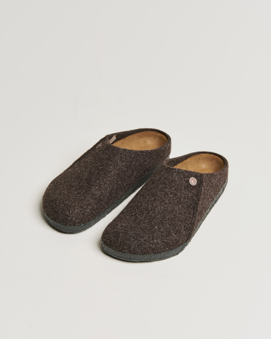 Homme | Sandales Et Mules | BIRKENSTOCK | Zermatt Mocha Wool Felt
