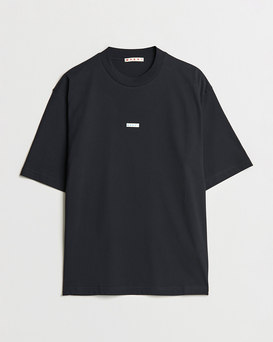 Homme | T-shirts | Marni | Logo Applied T-Shirt Black