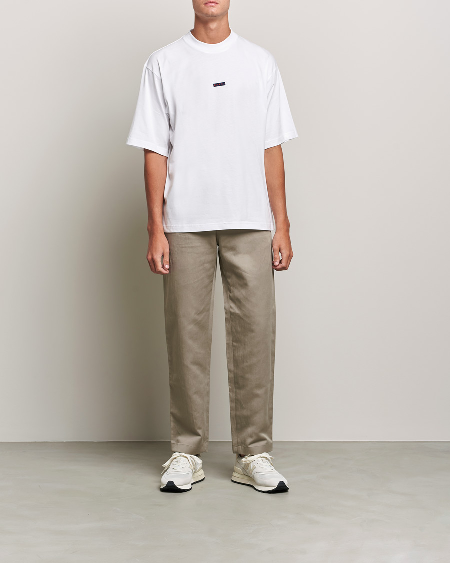 Homme | T-shirts | Marni | Logo Applied T-Shirt White