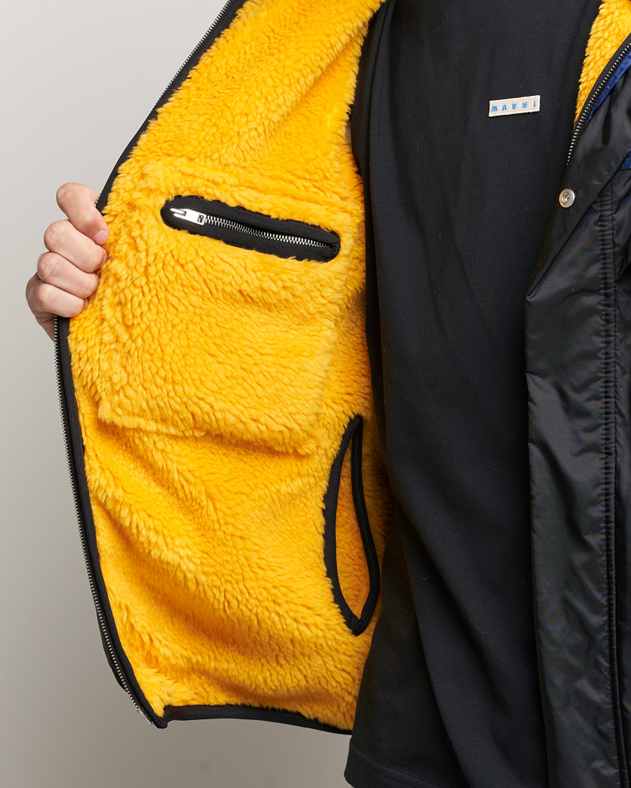 Homme | Manteaux Et Vestes | Marni | Reversible Tech Jacket Navy