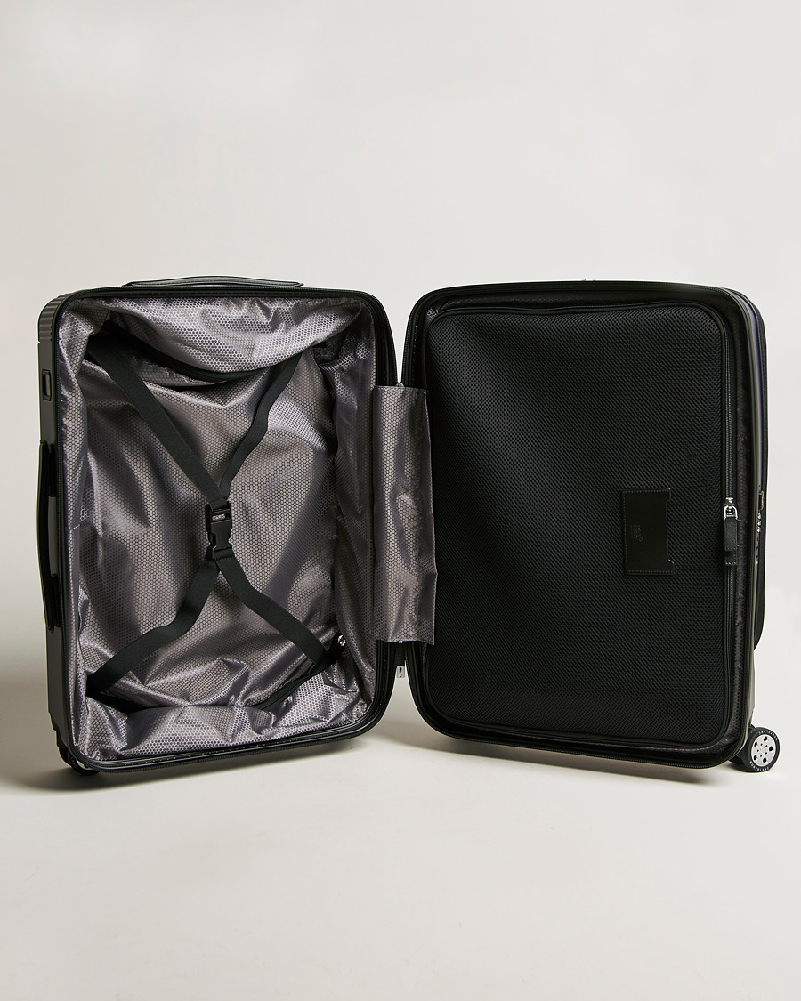 Homme | Montblanc Trolley Cabin w. Pocket 4 Wheels Blue | Montblanc | Trolley Cabin w. Pocket 4 Wheels Blue