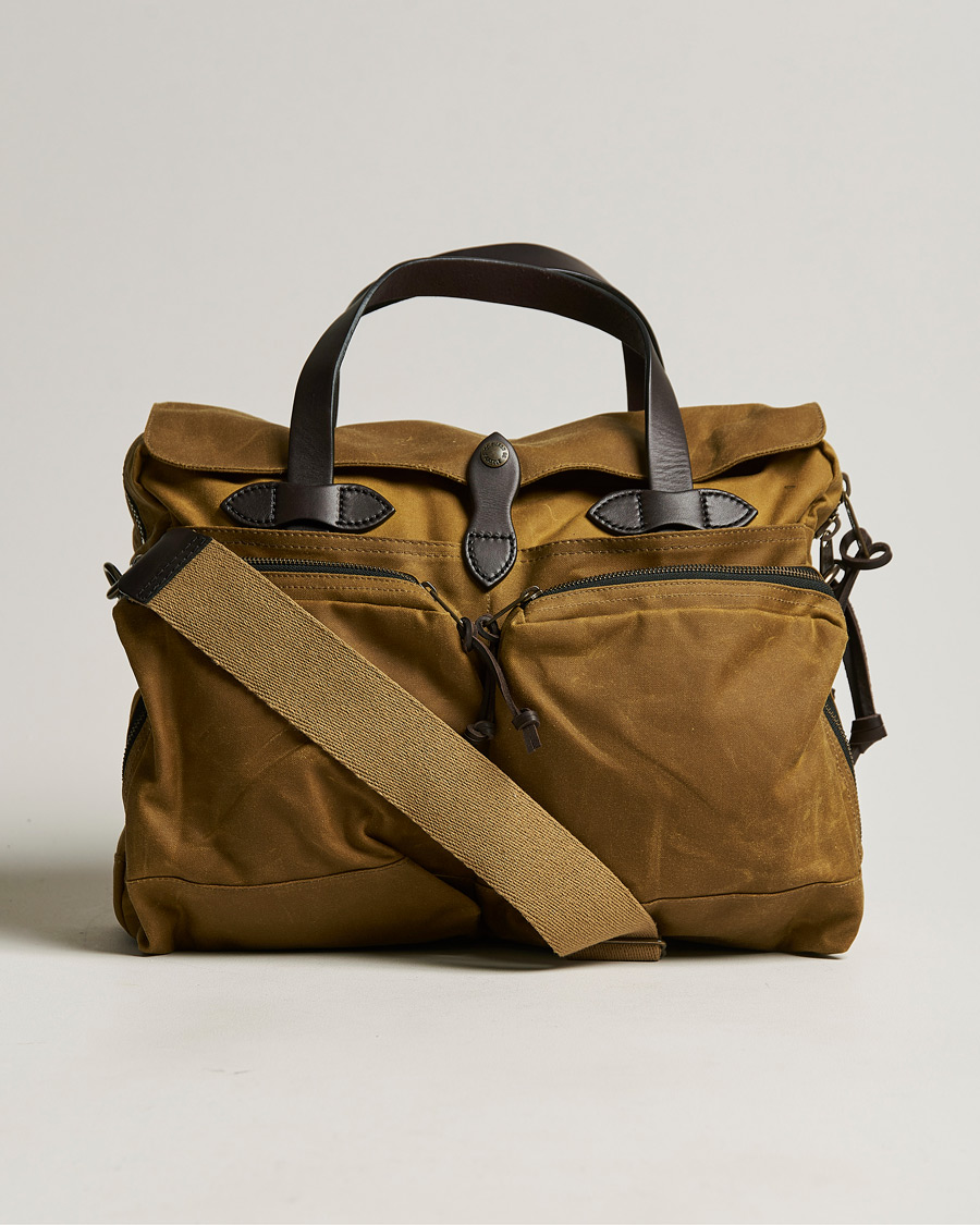 Homme | Filson 24-Hour Tin Briefcase Dark Tan | Filson | 24-Hour Tin Briefcase Dark Tan