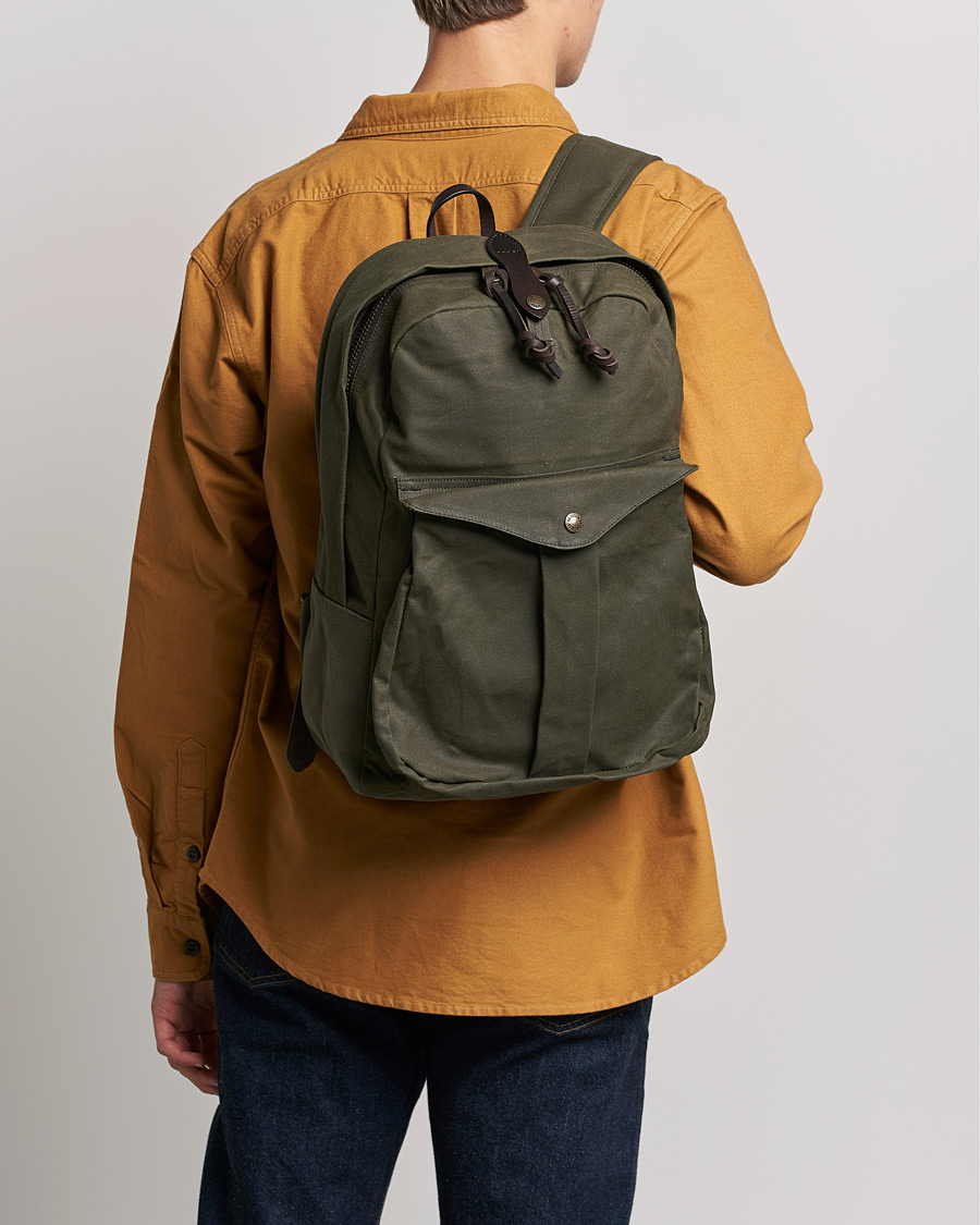 Homme | Filson Journeyman Backpack Otter Green | Filson | Journeyman Backpack Otter Green