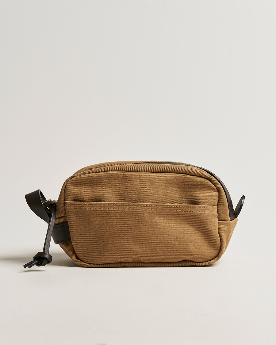 Homme | Sacs | Filson | Rugged Twill Travel Kit Tan