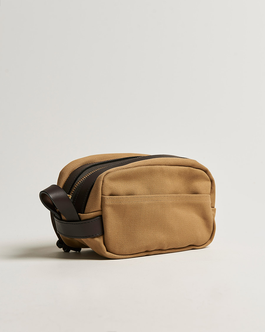Homme | Sacs | Filson | Rugged Twill Travel Kit Tan