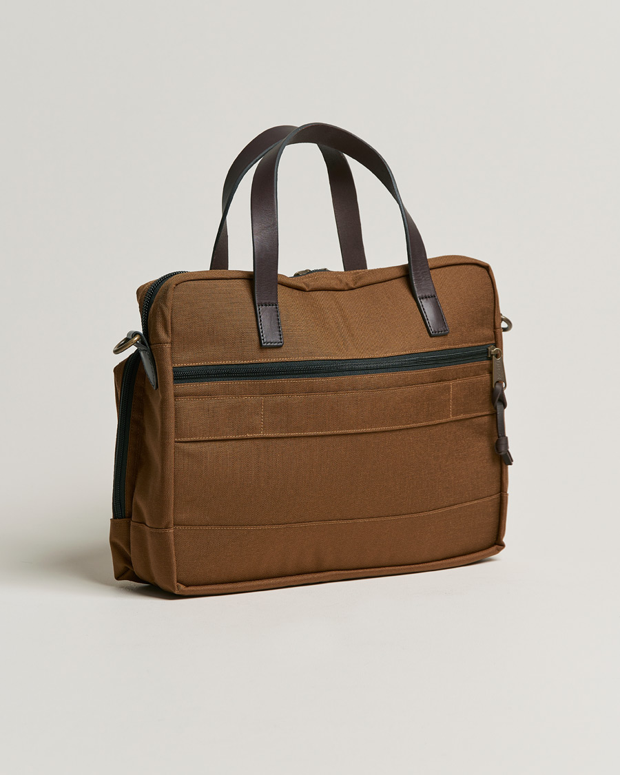 Homme | Filson Dryden Cordura Nylon Briefcase Whiskey | Filson | Dryden Cordura Nylon Briefcase Whiskey
