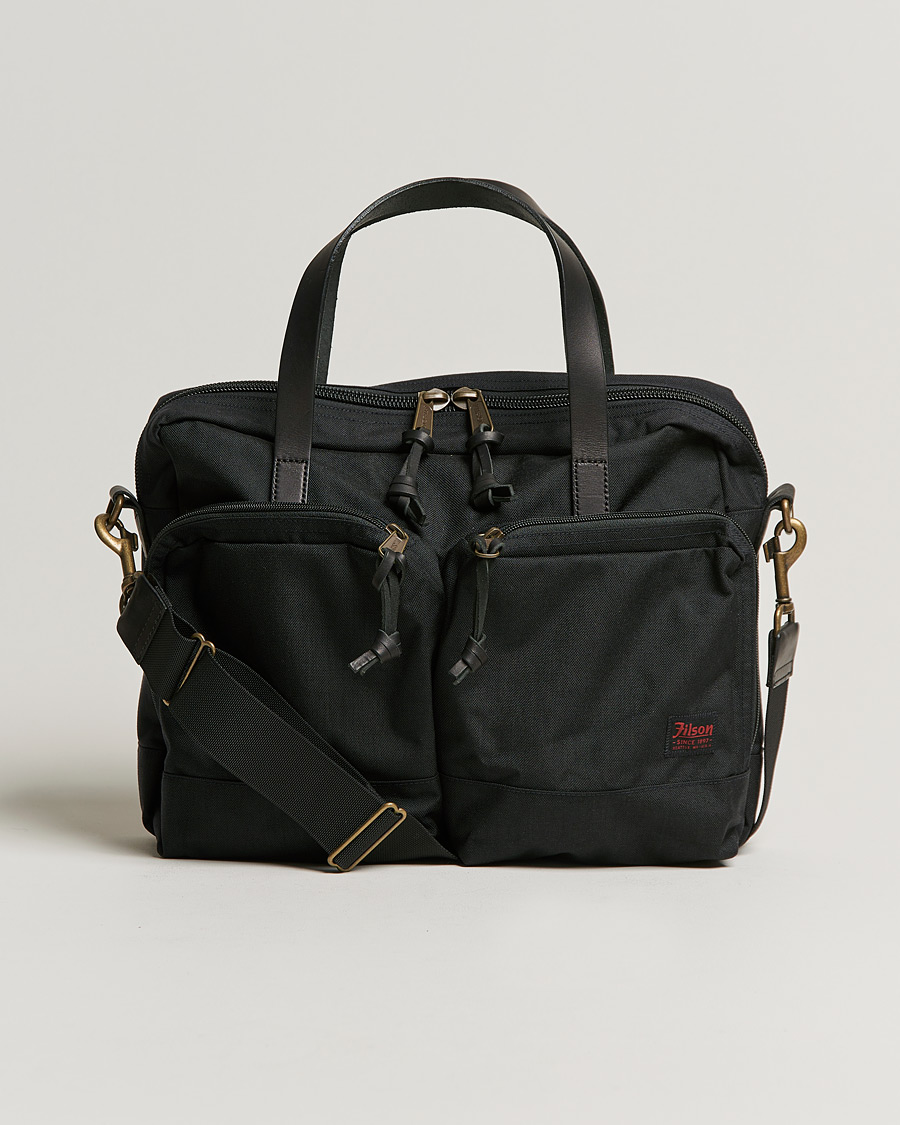 Homme | Filson Dryden Cordura Nylon Briefcase Dark Navy | Filson | Dryden Cordura Nylon Briefcase Dark Navy