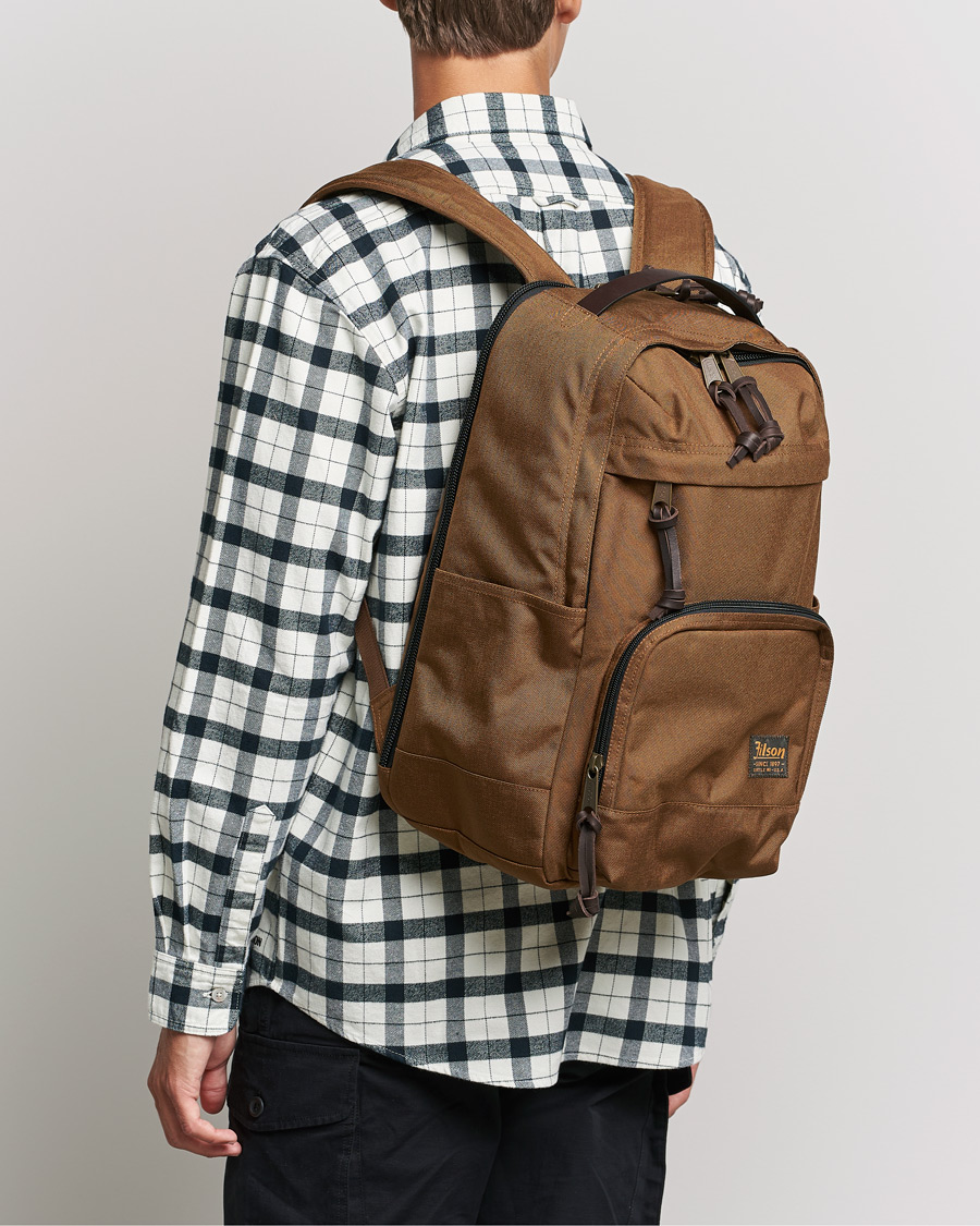 Homme | Filson Dryden Cordura Nylon Backpack Whiskey | Filson | Dryden Cordura Nylon Backpack Whiskey