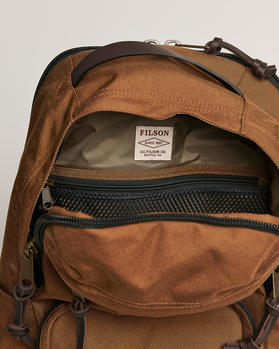 Homme | Filson Dryden Cordura Nylon Backpack Whiskey | Filson | Dryden Cordura Nylon Backpack Whiskey
