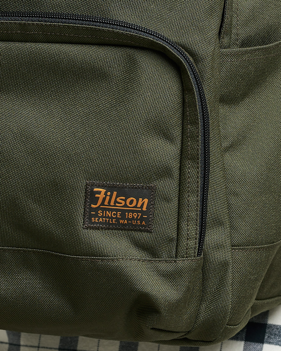 Homme | Filson Dryden Cordura Nylon Backpack Otter Green | Filson | Dryden Cordura Nylon Backpack Otter Green