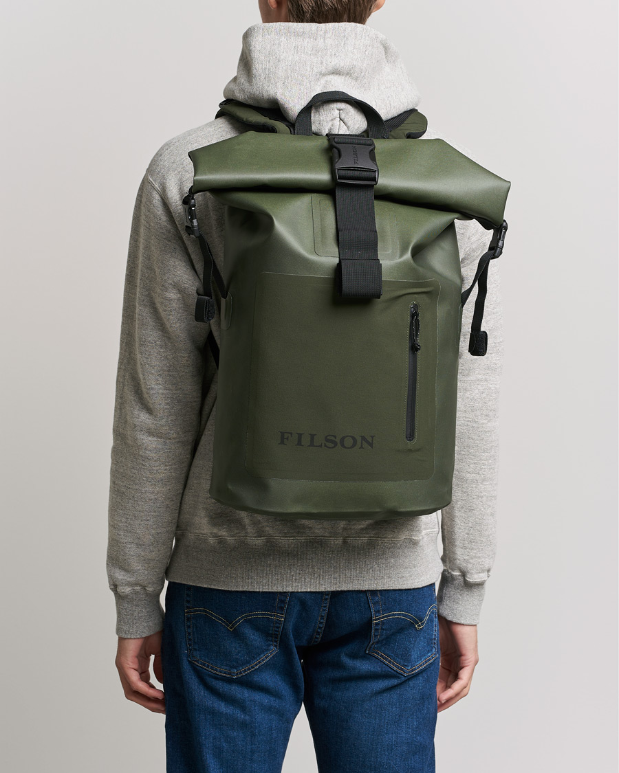 Homme | Sections | Filson | Dry Backpack Green