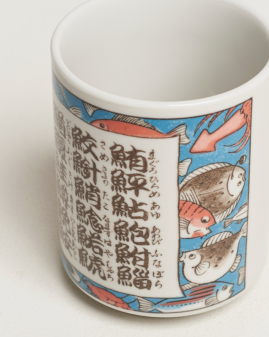 Homme |  | Beams Japan | Ceramic Cartoon Cup Fish