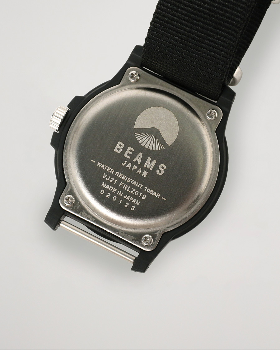 Homme |  | Beams Japan | Kenji Wrist Watch Black