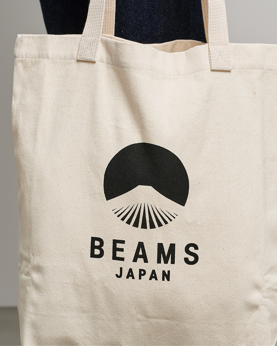 Homme | Beams Japan x Evergreen Works Tote Bag White/Black | Beams Japan | x Evergreen Works Tote Bag White/Black