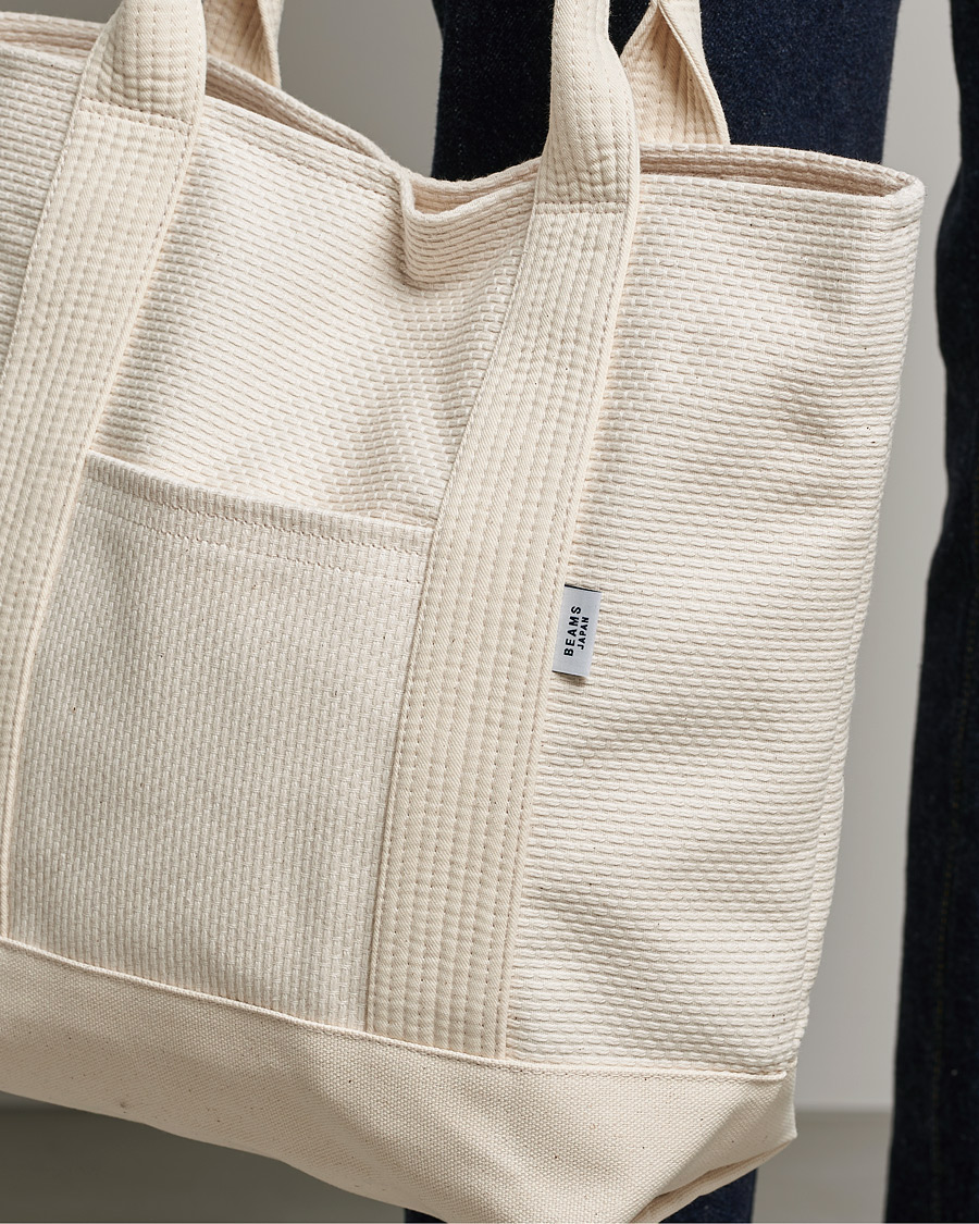 Homme | Beams Japan x Sasicco Obi Tote Bag Natural | Beams Japan | x Sasicco Obi Tote Bag Natural