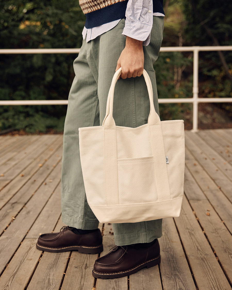 Homme | Beams Japan x Sasicco Obi Tote Bag Natural | Beams Japan | x Sasicco Obi Tote Bag Natural