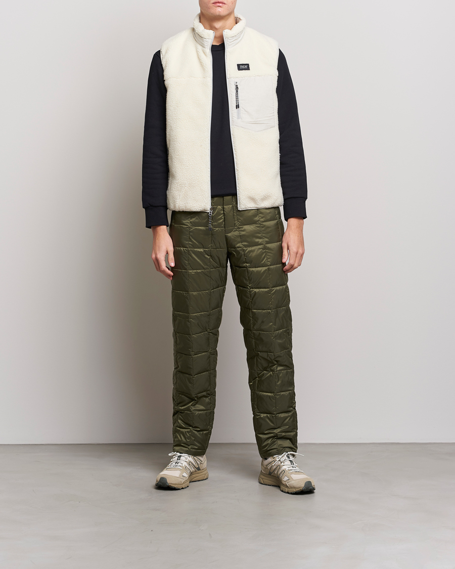 Homme | Pantalons | TAION | Regular Straight Down Pants Dark Olive