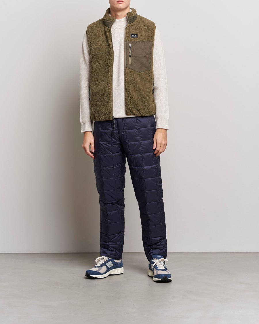Homme | Pantalons | TAION | Regular Straight Down Pants Navy