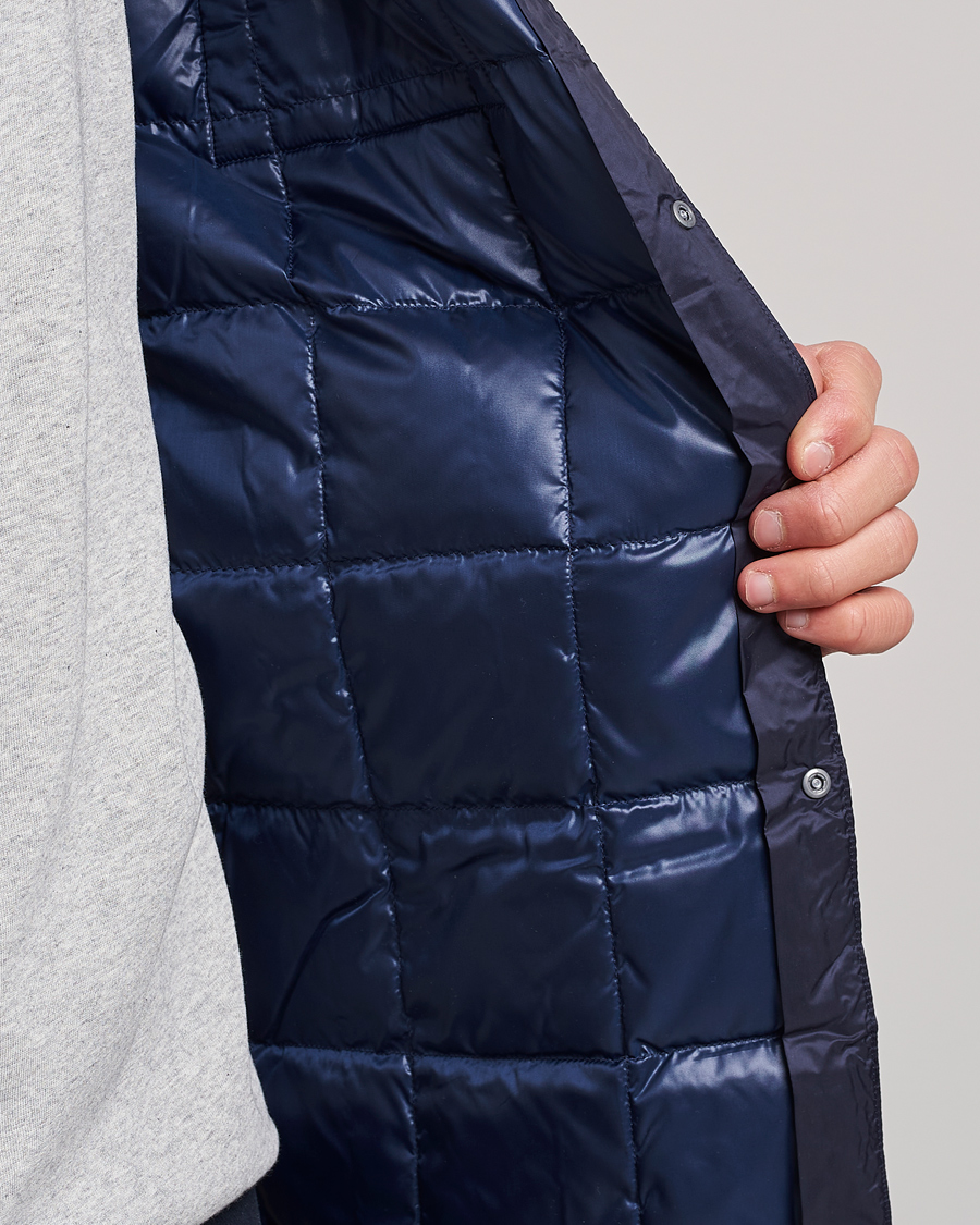 Homme | Chemises | TAION | Lightweight Down Shirt Navy