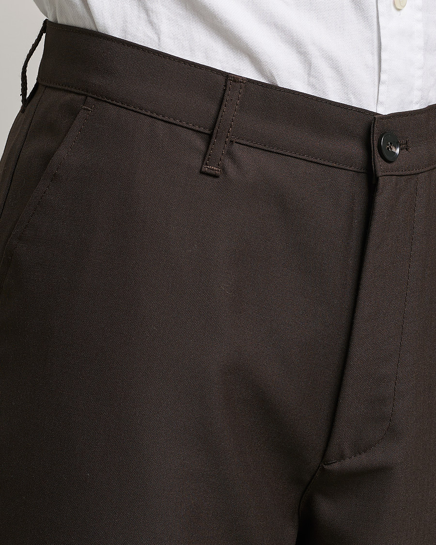 Homme | Pantalons | Sunflower | Soft Wool Trousers Brown