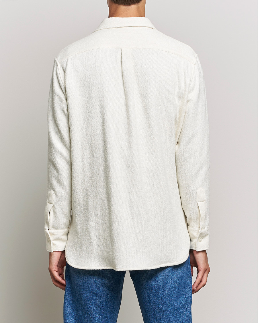 Homme | Chemises | Sunflower | Alan Boucle Overshirt Off White