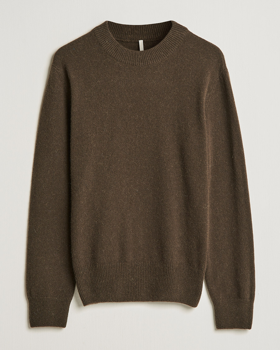 Homme | Pulls Et Tricots | Sunflower | Moon Alpaca Sweater Dark Brown