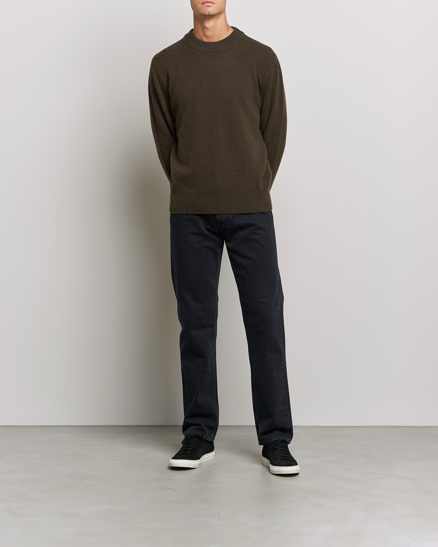 Homme | Pulls Et Tricots | Sunflower | Moon Alpaca Sweater Dark Brown