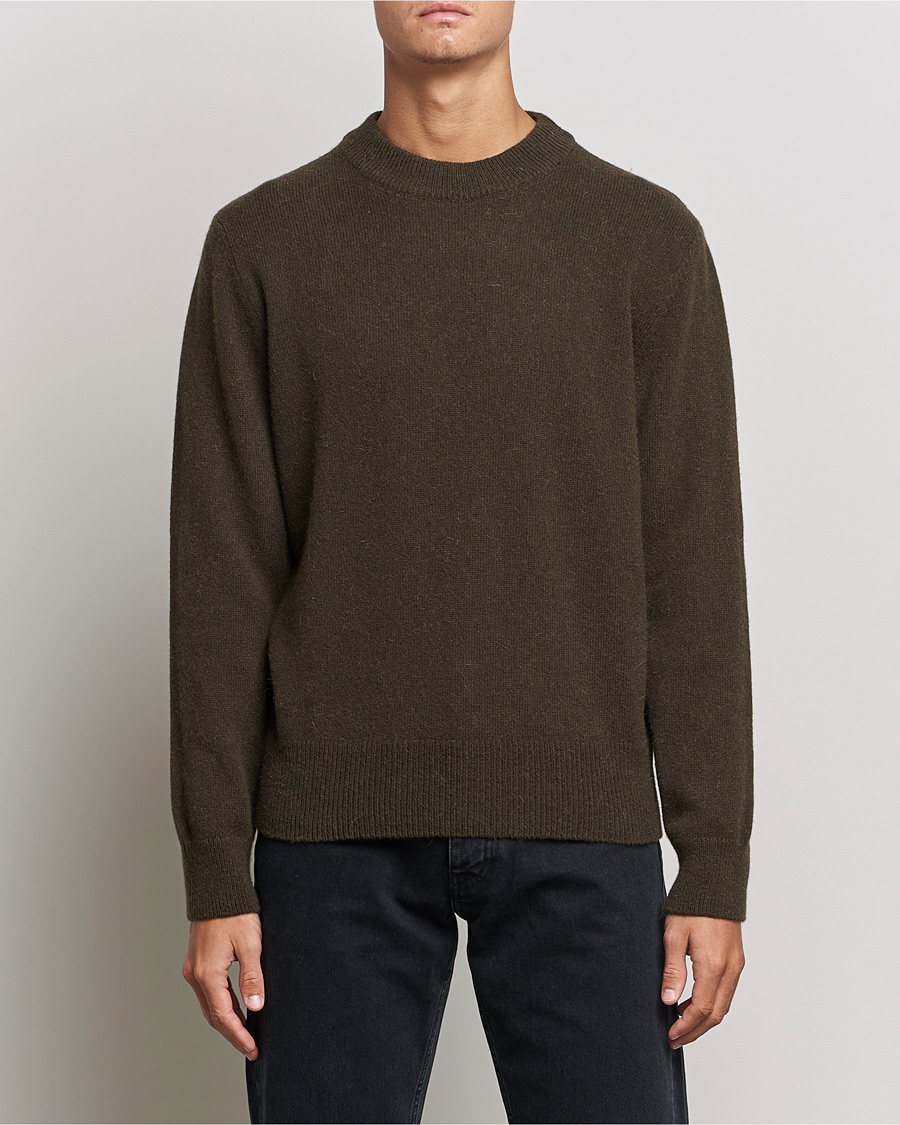 Homme | Pulls Et Tricots | Sunflower | Moon Alpaca Sweater Dark Brown