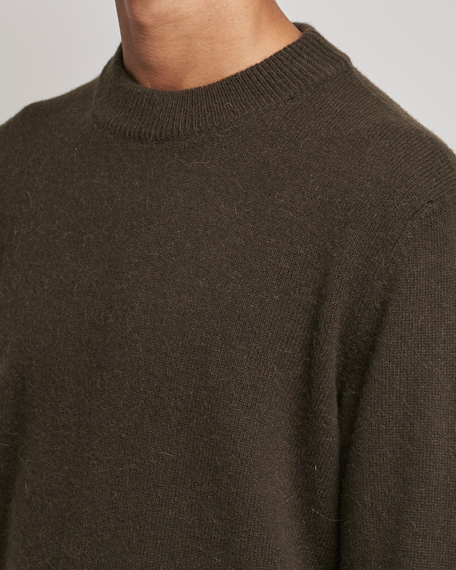 Homme | Pulls Et Tricots | Sunflower | Moon Alpaca Sweater Dark Brown