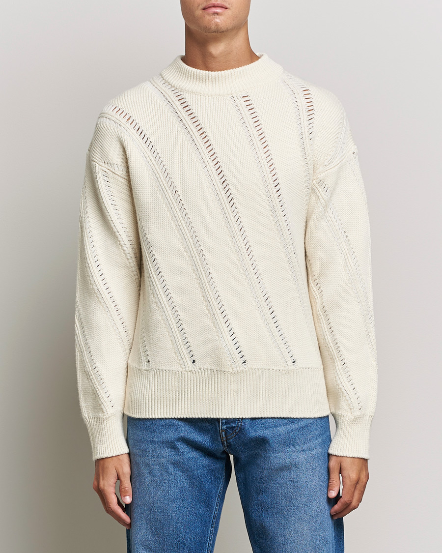 Homme | Pulls Et Tricots | Sunflower | Pietro Knitted Sweater Off White