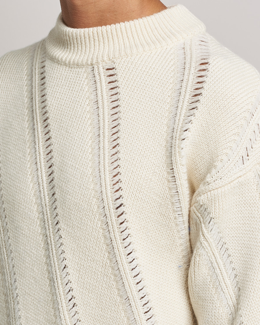Homme | Pulls Et Tricots | Sunflower | Pietro Knitted Sweater Off White