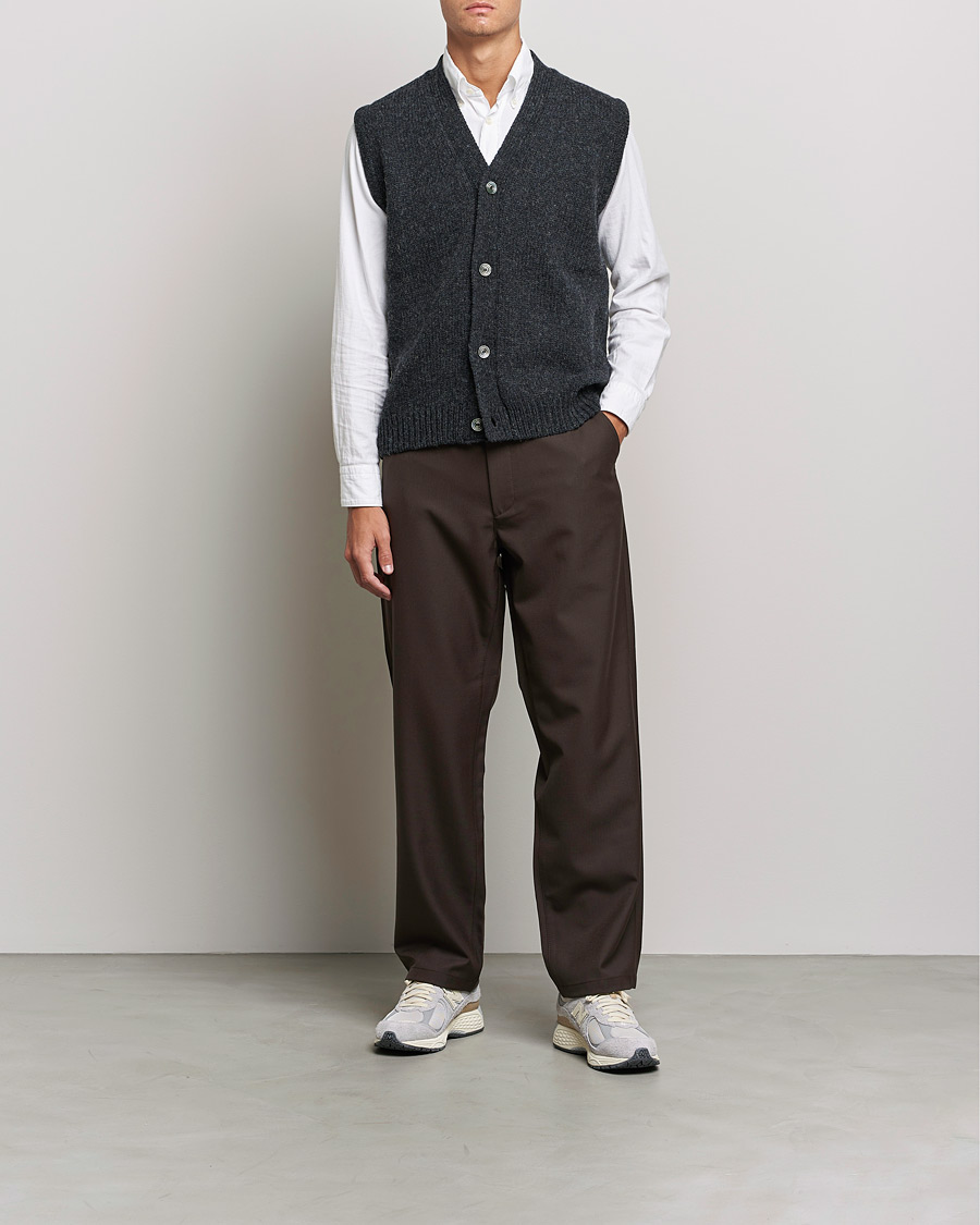 Homme | Pulls Et Tricots | Sunflower | Steven Knit Vest Dark Grey