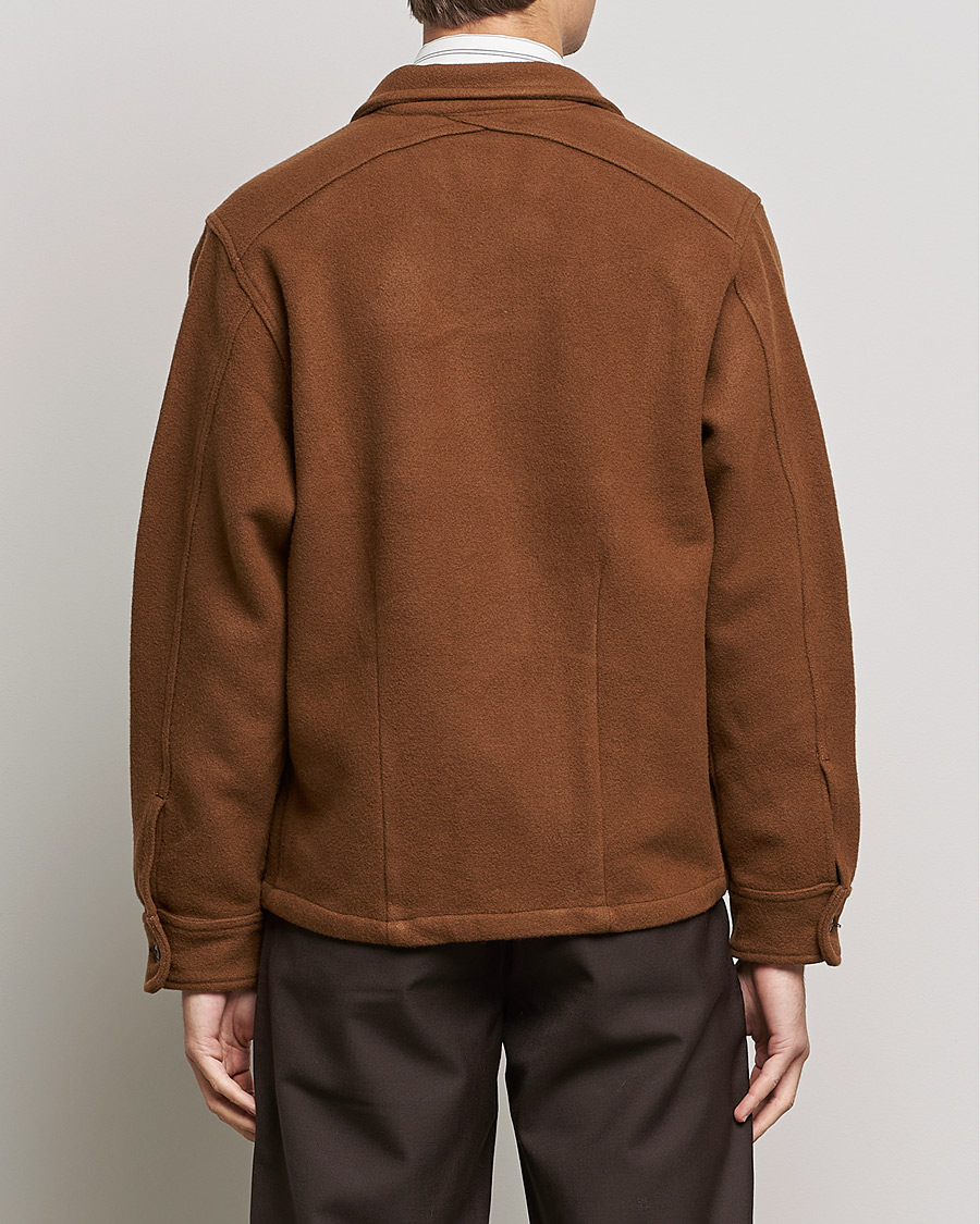 Homme | Manteaux Et Vestes | Sunflower | Wool Shirt Jacket Brown